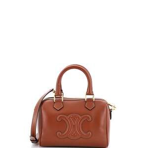 Celine Cuir Triomphe Boston Bag Leather #244345C23B